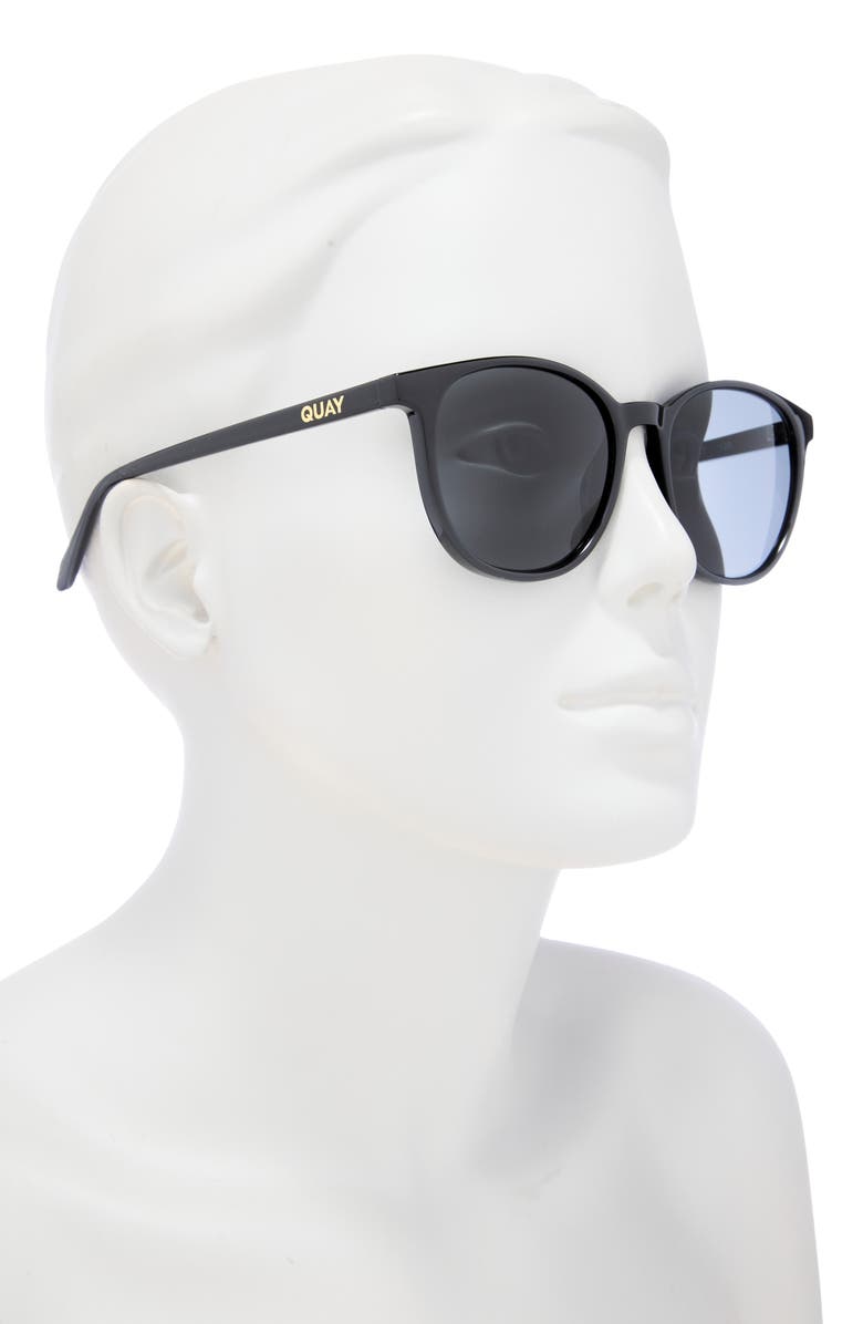 QUAY 51mm Blueprint Round Sunglasses, Alternate, color,