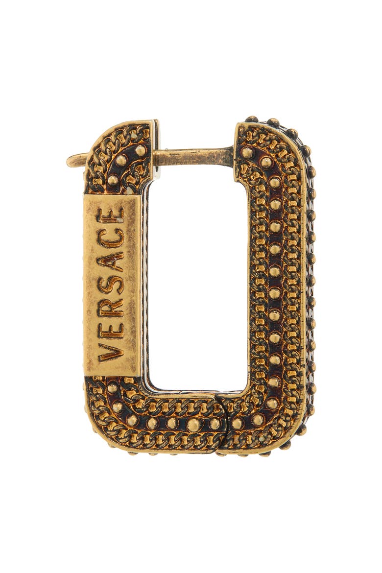 Axis Hoop Earrings, Alternate, color, GOLD 82