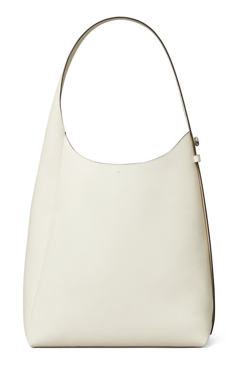 Romy Pebble Leather Hobo Bag