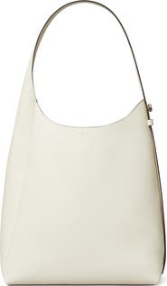 Tory Burch Romy Pebble Leather Hobo Bag