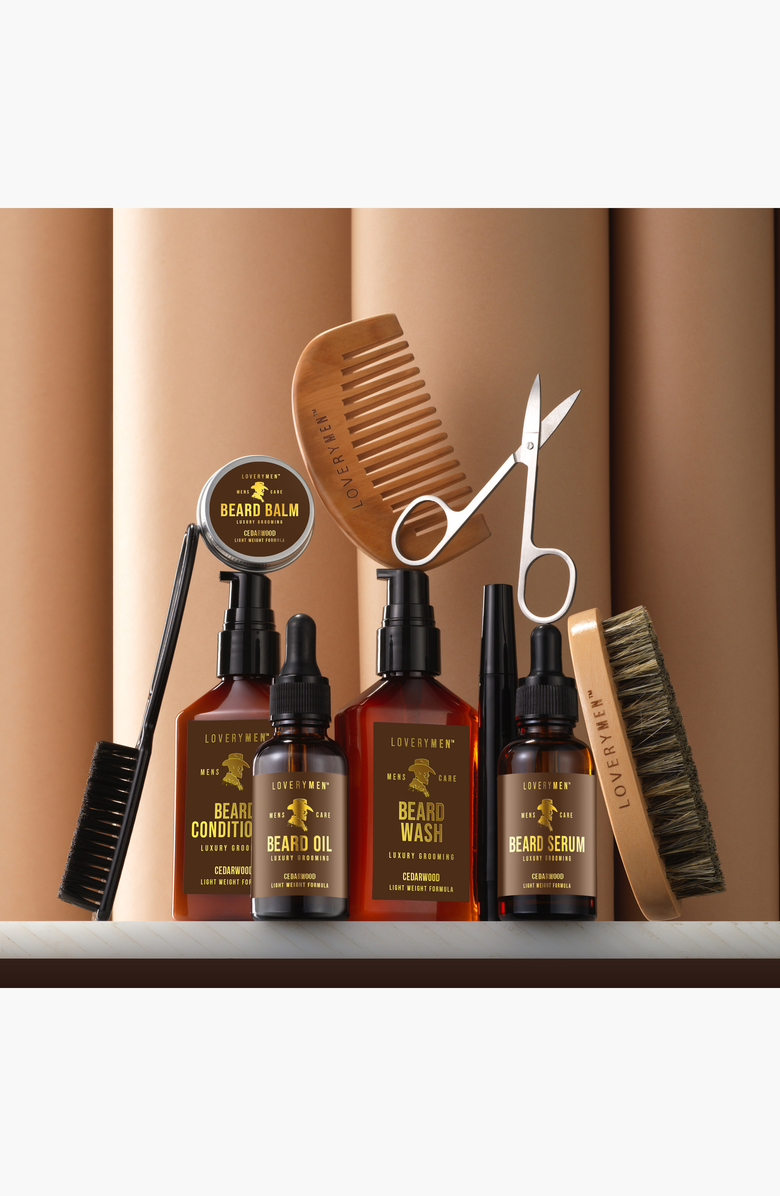 Lovery 9 Piece Ultimate Beard Care Kit, Alternate, color, NO COLOR