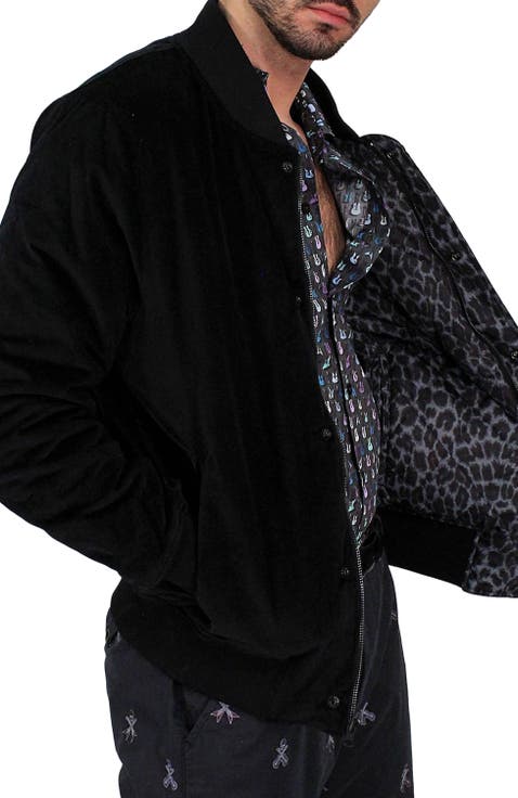 Don Velvet Reversible Bomber Jacket