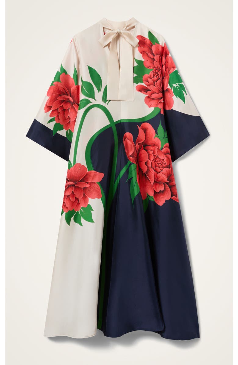 La DoubleJ Magnifico Dress, Alternate, color, Peony Placée Light Blue