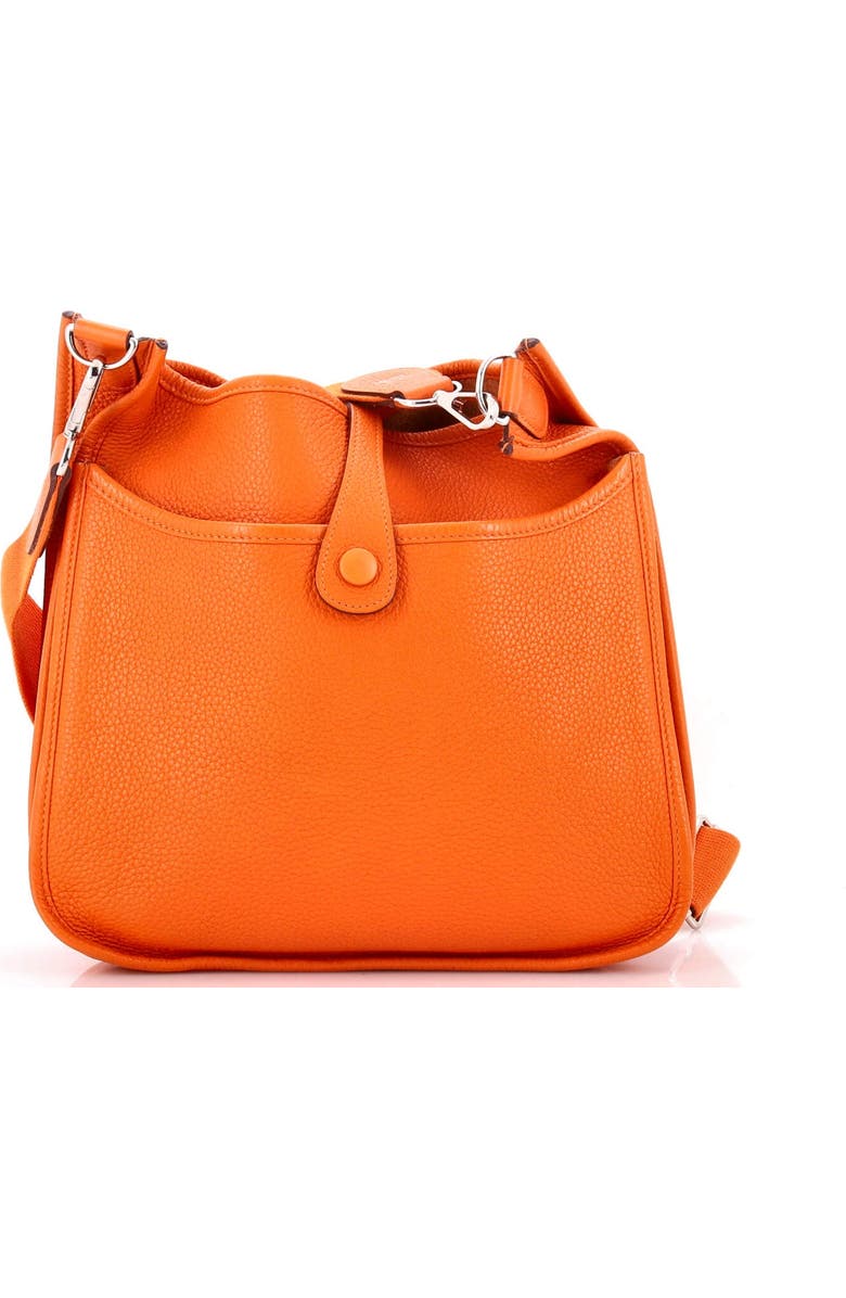 Pre-Owned Hermes Evelyne Bag Gen III Clemence PM, Alternate, color, Orange H