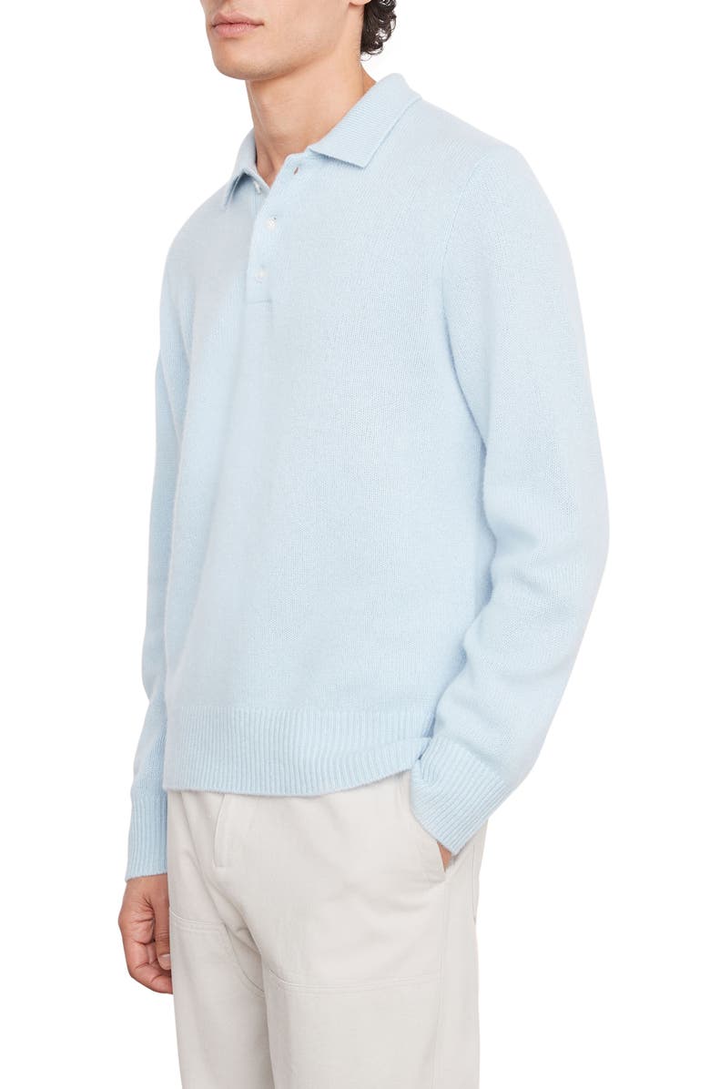 Vince Cashmere Polo Sweater, Alternate, color, 