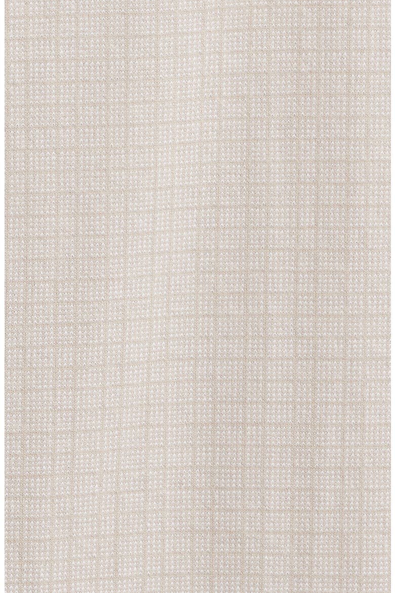 Bunbury Check Short Sleeve Cotton Knit Button-Up Shirt, Alternate, color, TAN