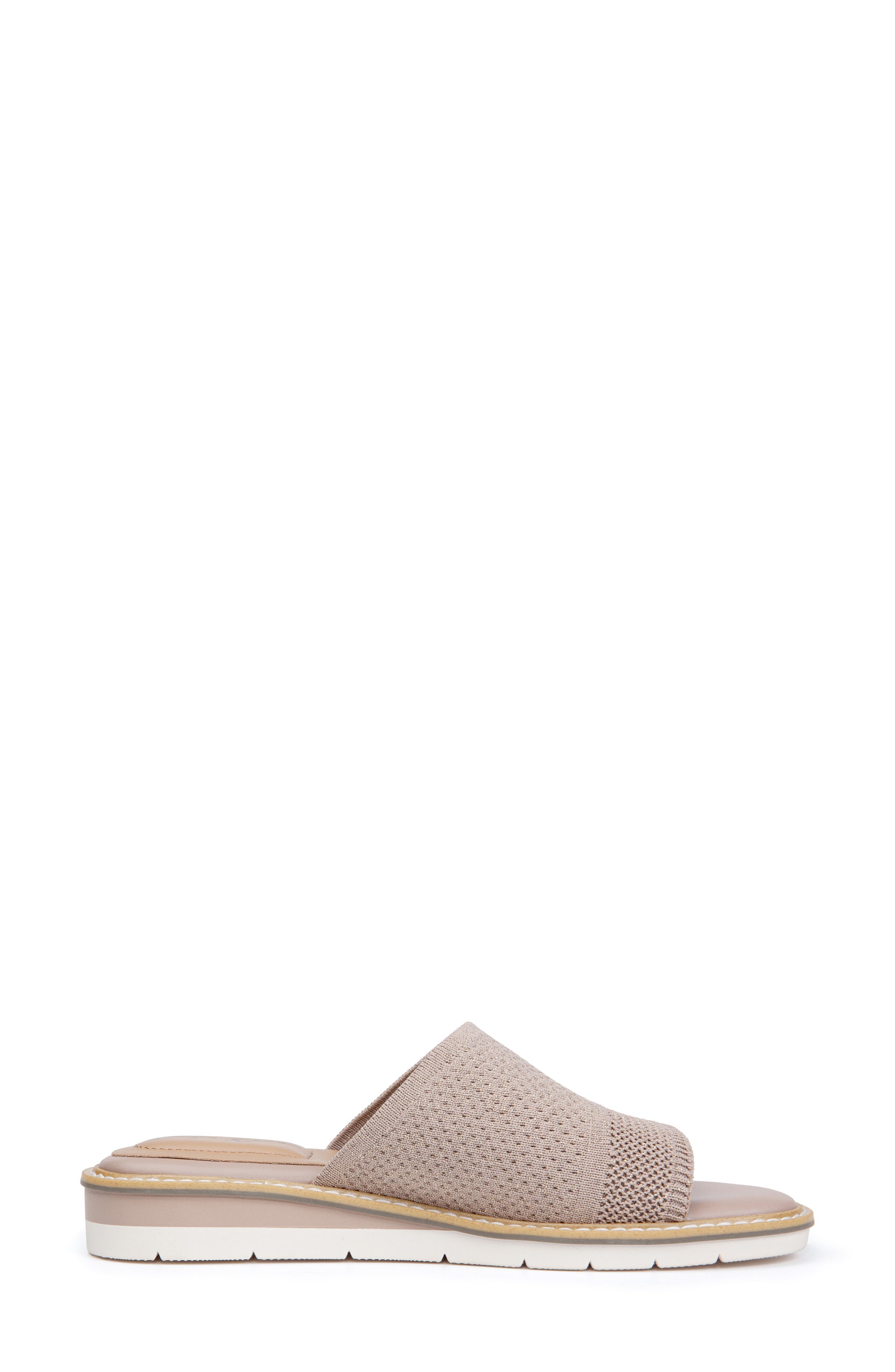 Hollie Slide Sandal, Alternate, color, QUARTZ METALLIC