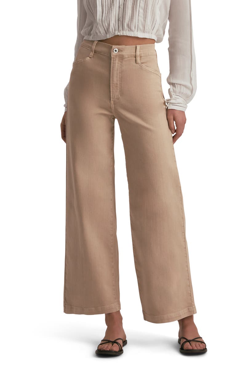 Favorite Daughter The Mischa Super High Waist Wide Leg Jeans, Main, color, French Oak