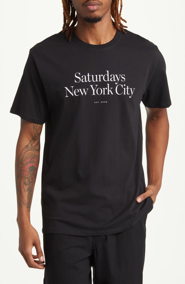 Saturdays NYC Miller Standard Graphic T-Shirt, Main, color,