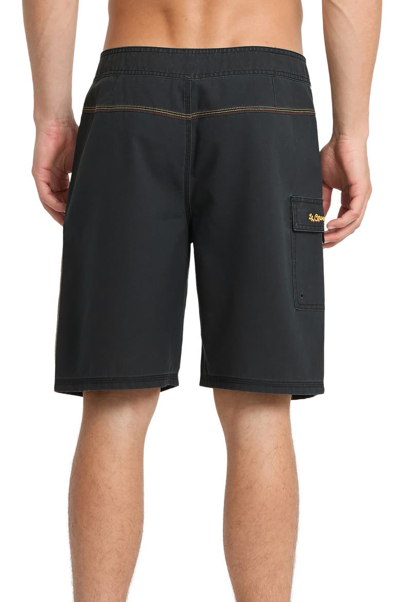 Pacifico Ballena 20 Board Shorts, Alternate, color, BLACK