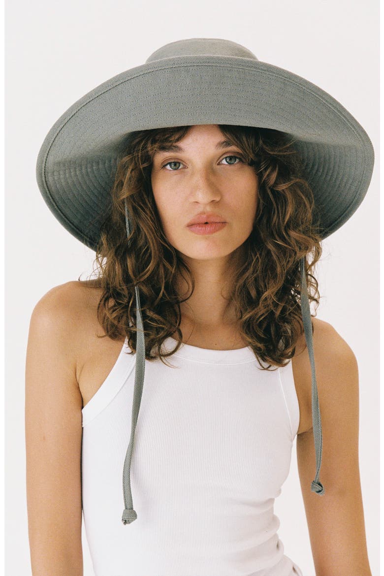 Holiday Cotton Canvas Bucket Hat, Alternate, color, GREEN