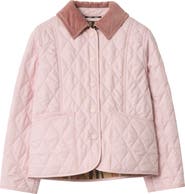 Burberry Girls' Quilted Barn Jacket