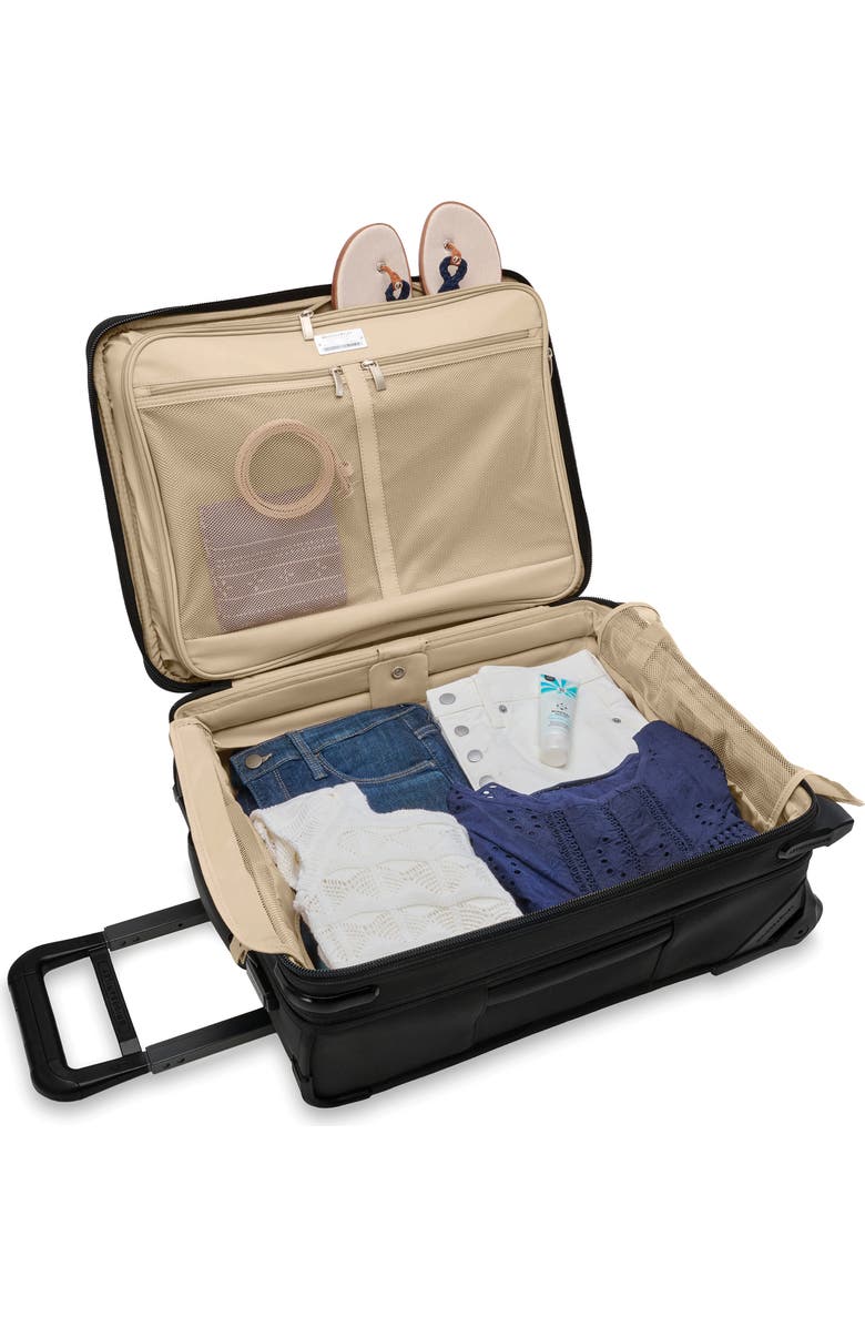 Briggs & Riley Baseline Global 21-Inch 2-Wheel Carry-On, Alternate, color, Black