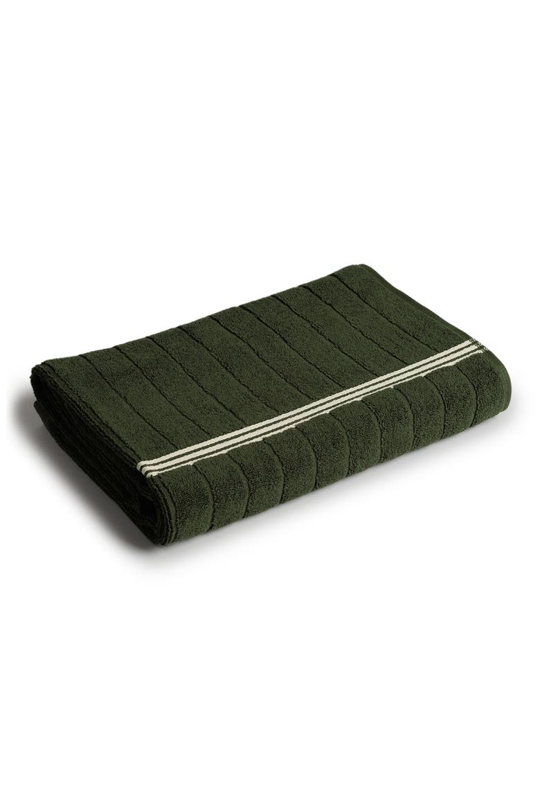 St Bathans Bath Towel, Main, color, MOSS