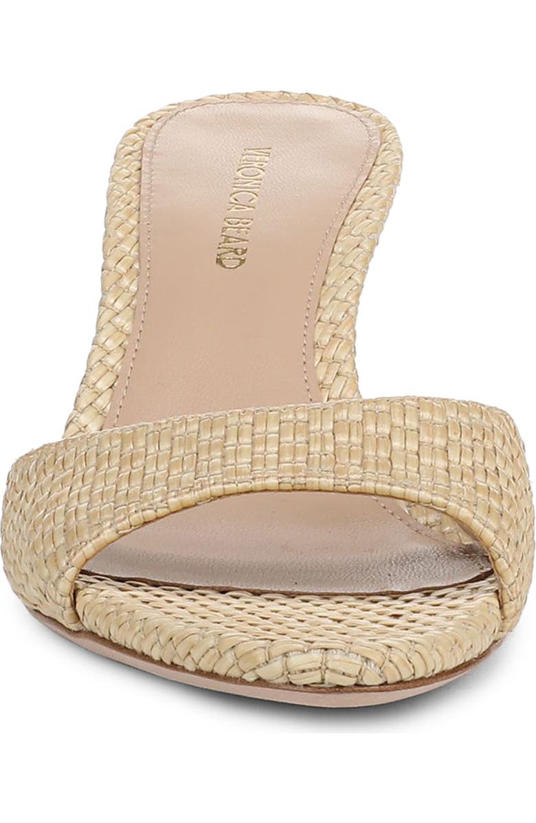 Veronica Beard Tia Slide Sandal, Alternate, color, Natural