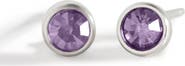 Mint & Lily Birthstone Bezel Studs