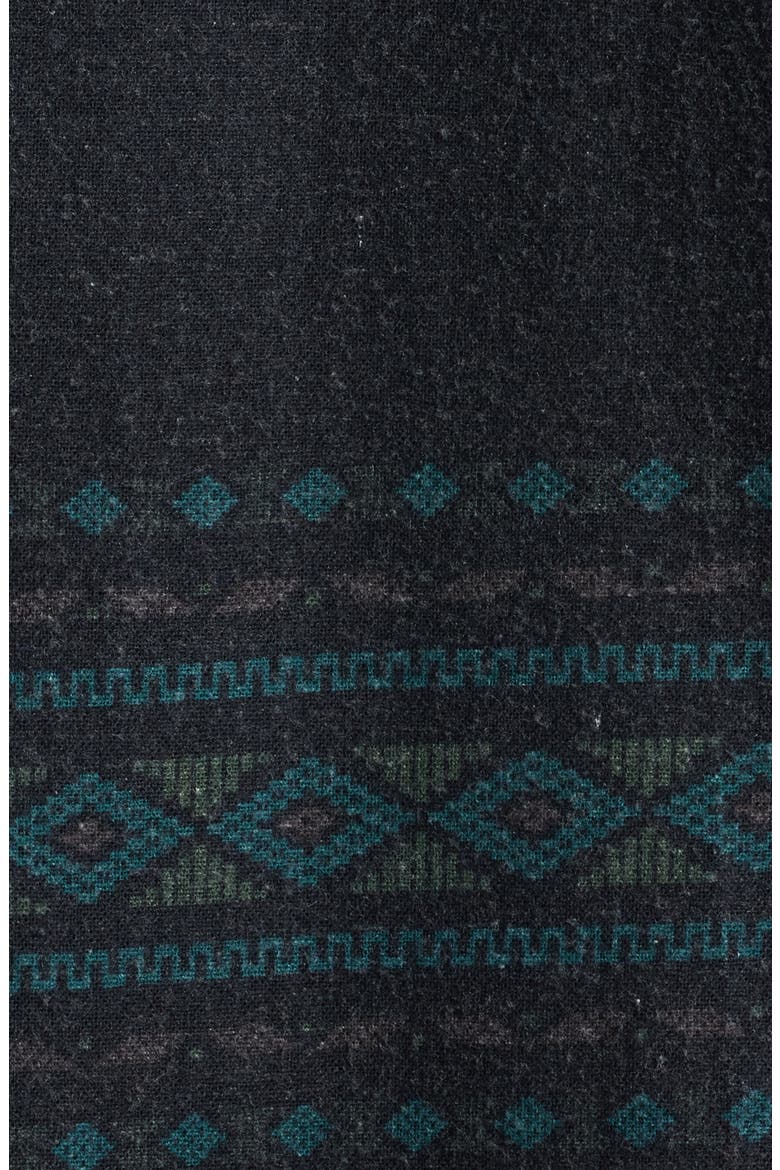 Austin Print Snap-Up Shirt, Alternate, color, BLACK
