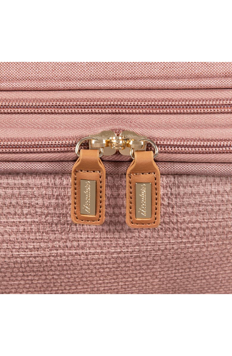 IT COUTURE Odelia 23-Inch Soft Shell Spinner Suitcase, Alternate, color, Pink / Brown