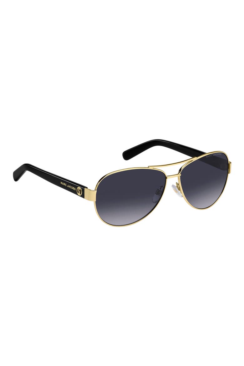 60mm Aviator Sunglasses, Alternate, color, 0RHL-9O
