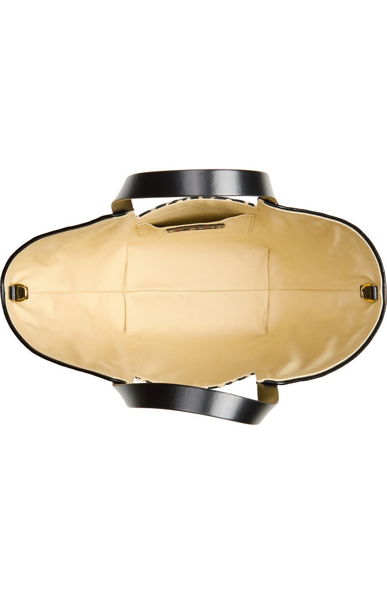 Marni Small Waves Tote, Alternate, color, 00N99 Black