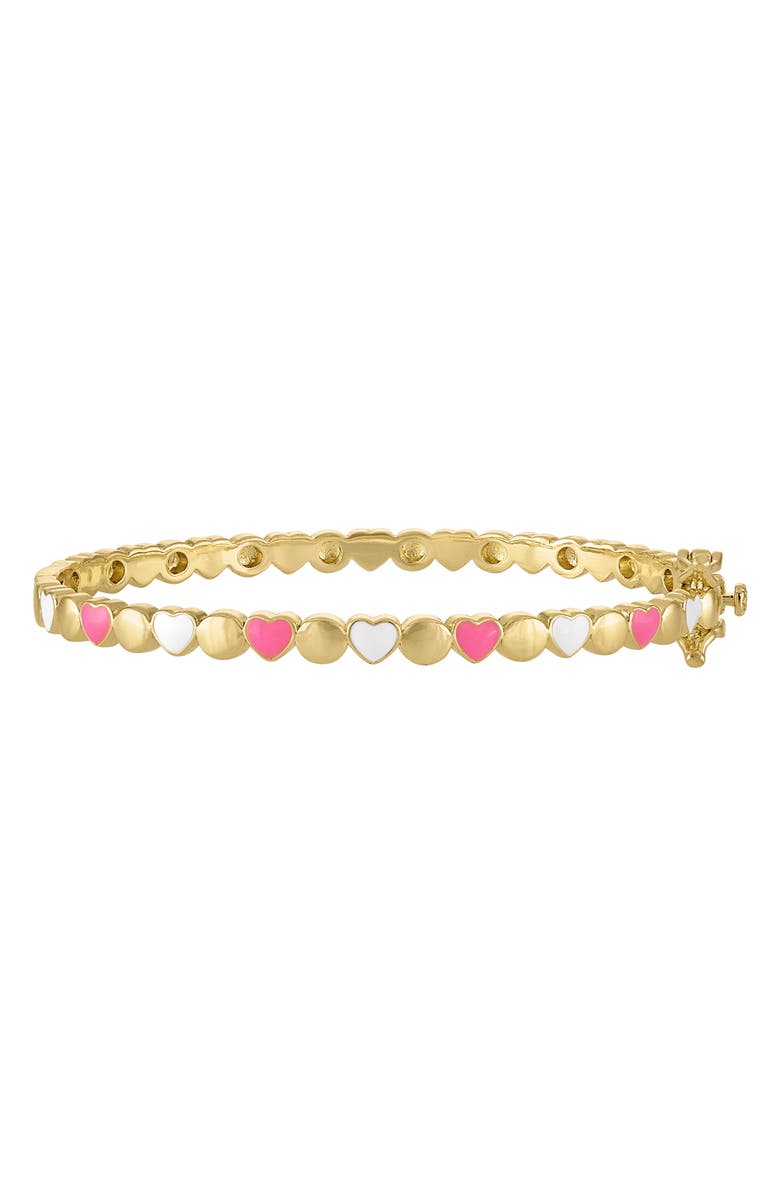 FZN Kids' Heart Bracelet, Main, color, Yellow
