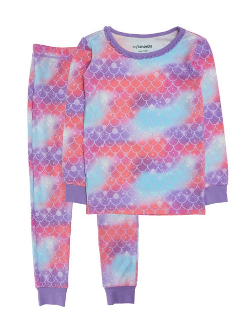 Modal Blend Ruffle Long Sleeve Pajama Set