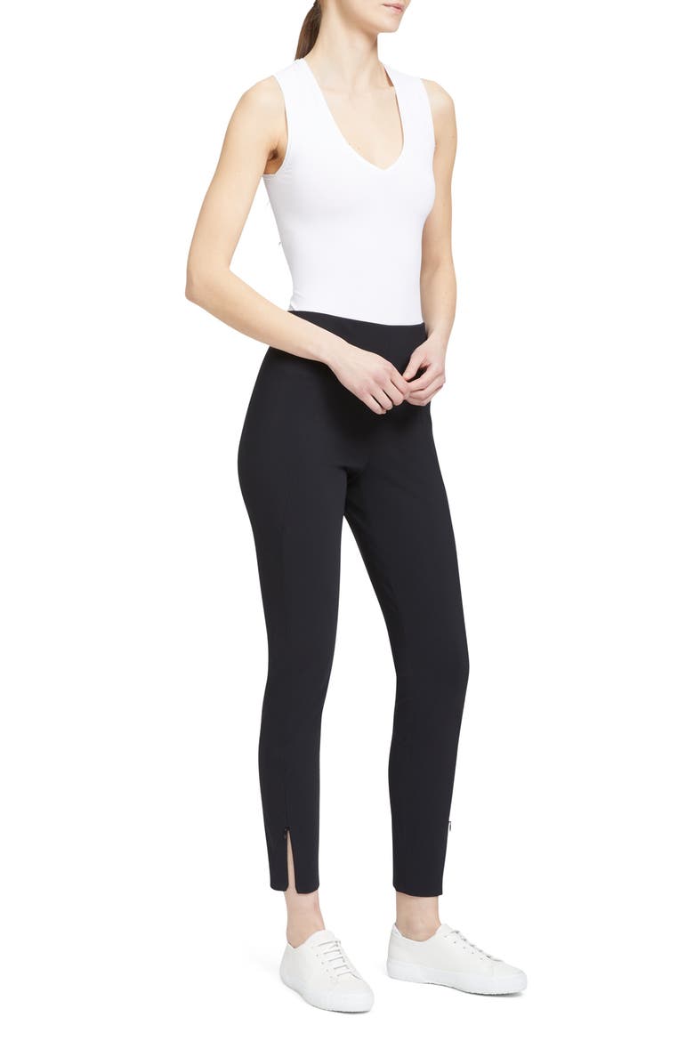 Precious Seamed Leggings, Alternate, color, BLK