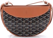 Pre-Owned Goyard Hirondelle Shoulder Bag Coated Canvas and Leather