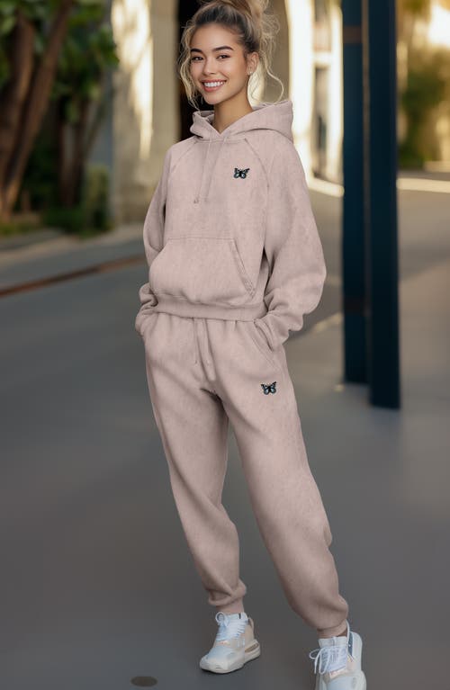 Dalix Butterfly Washed Sweatsuit