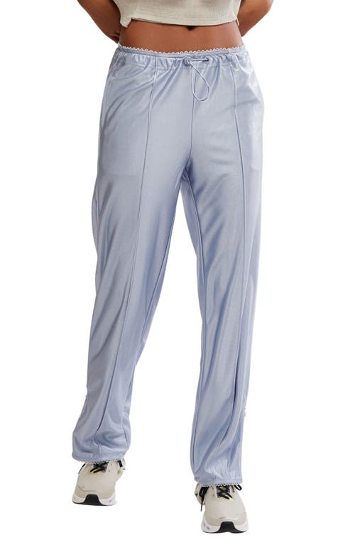 Free People Roll With It Drawcord Pants In Steel