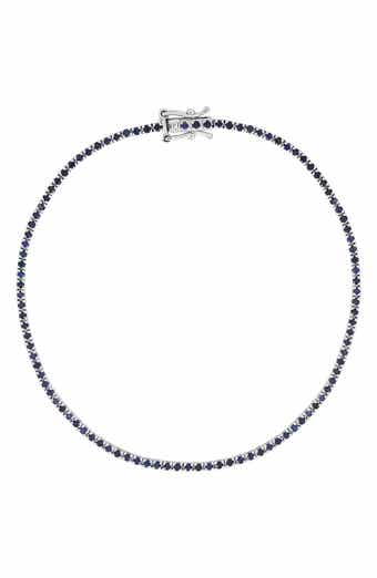 18k Gold El Mar Sapphire Tennis Bracelet