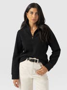Saint + Sofia Halsey Quarter Zip