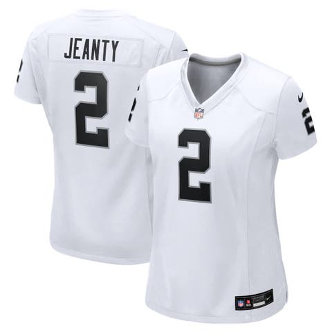 Women's Nike Ashton Jeanty  White Las Vegas Raiders  Game Jersey