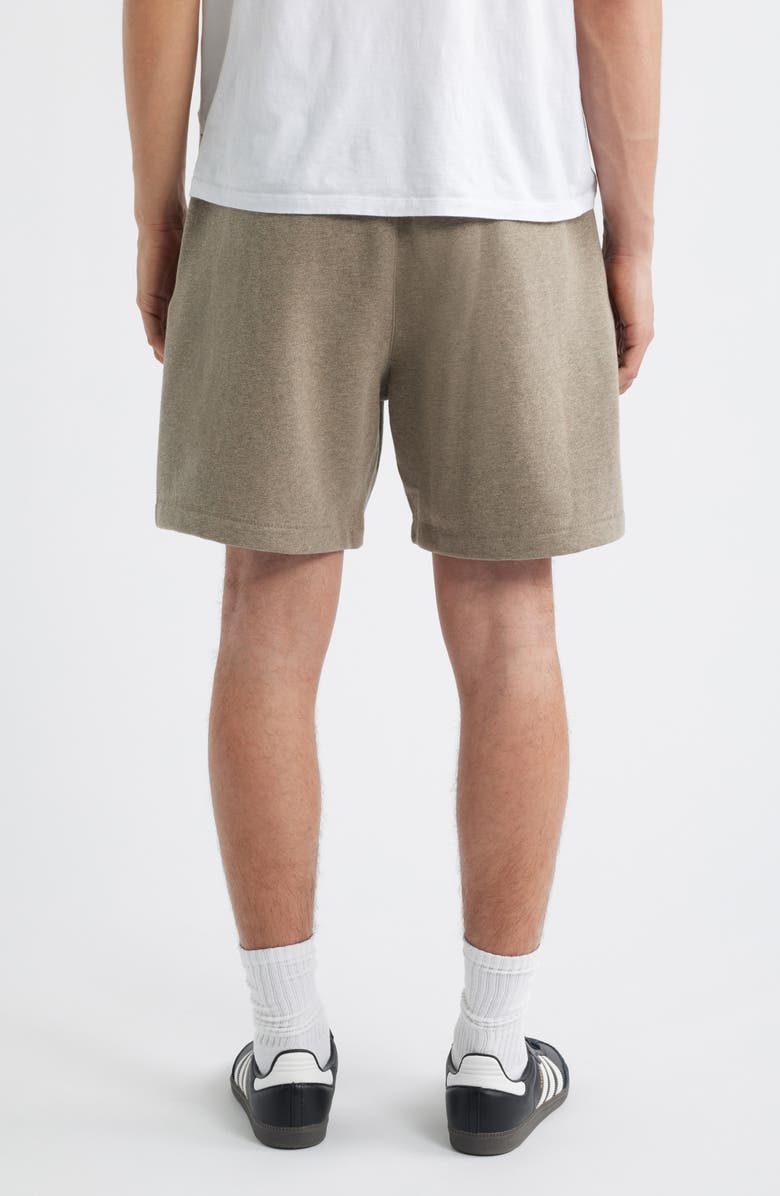 Fear of God Essentials Fleece Soccer Shorts, Alternate, color, Homestead Heather