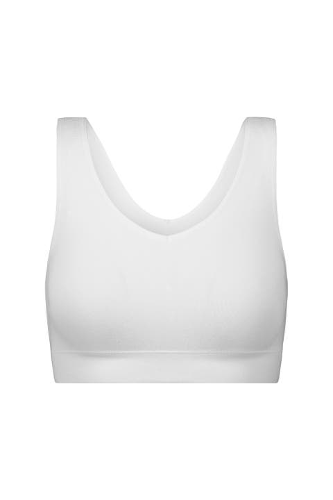 Soft Reversible V Crop Top Bralette