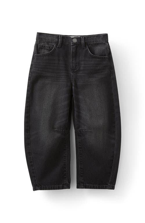 Cotton On Kids Kid's Unisex Barrel Leg Denim Jean In Gray