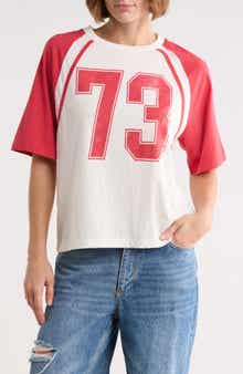 '73' Graphic Raglan T-Shirt
