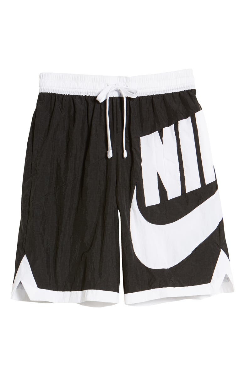 Nike Dri-FIT Throwback Futura Nylon Athletic Shorts, Alternate, color, 