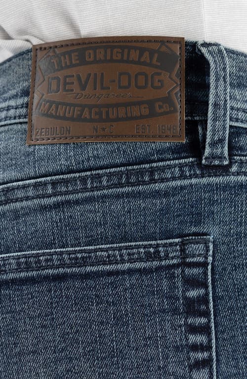 Devil-dog Dungarees Bootcut Jeans In Medium Stone