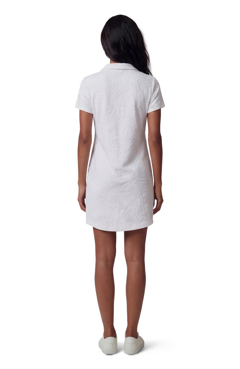 Lords of Harlech Womens Terry Toweling Dress, Alternate, color, White