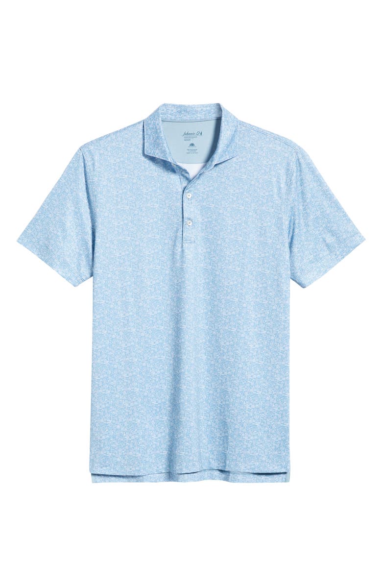 johnnie-O Cup of Jo Breakfast Print Performance Jersey Polo, Alternate, color, 