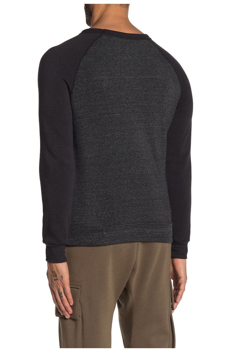 Alternative 
The Champ
 Trim Fit Colorblock Sweatshirt, Alternate, color, 