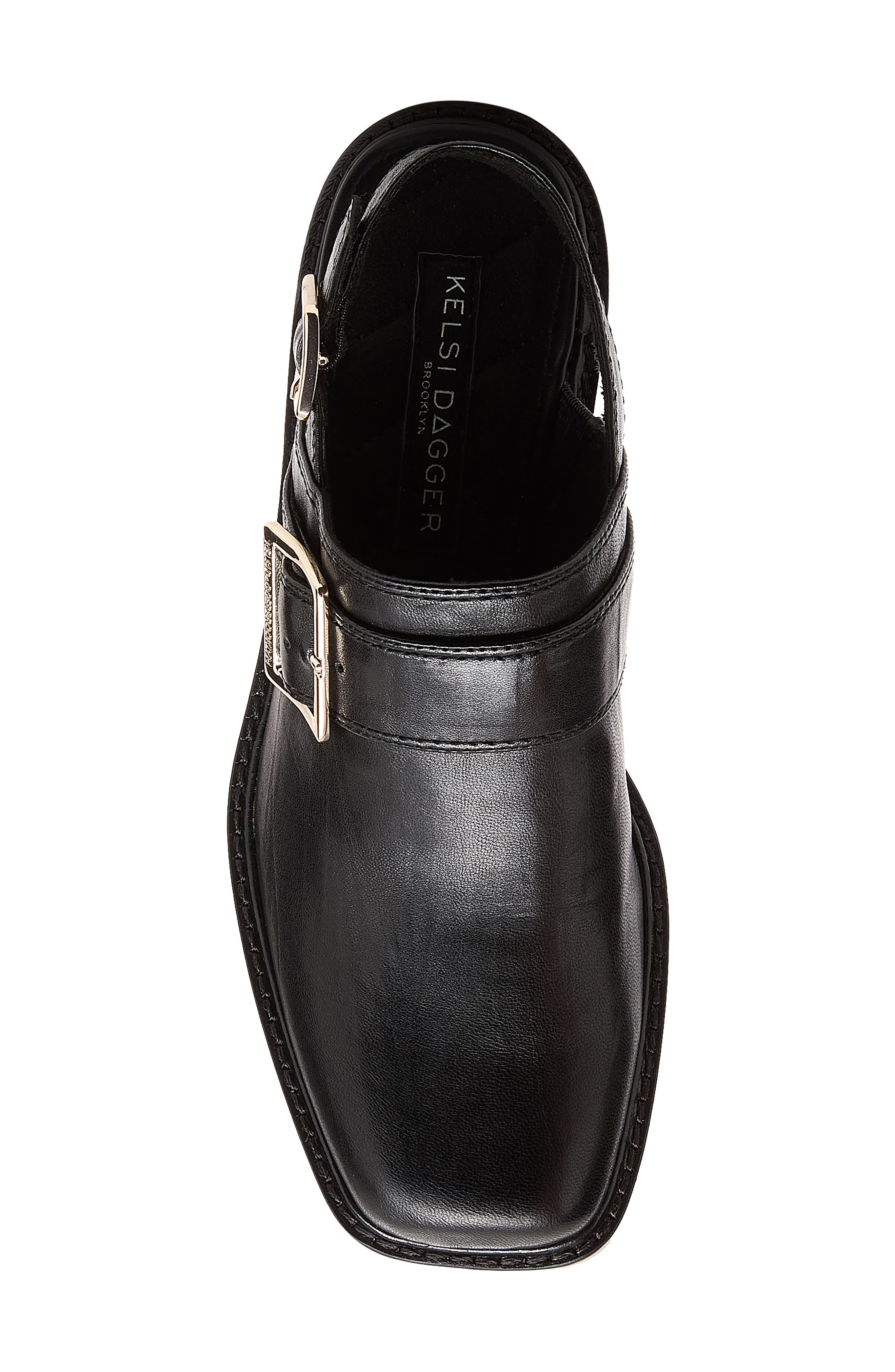 Kelsi Dagger Brooklyn Glory Square Toe Slingback Pump, Alternate, color, Black