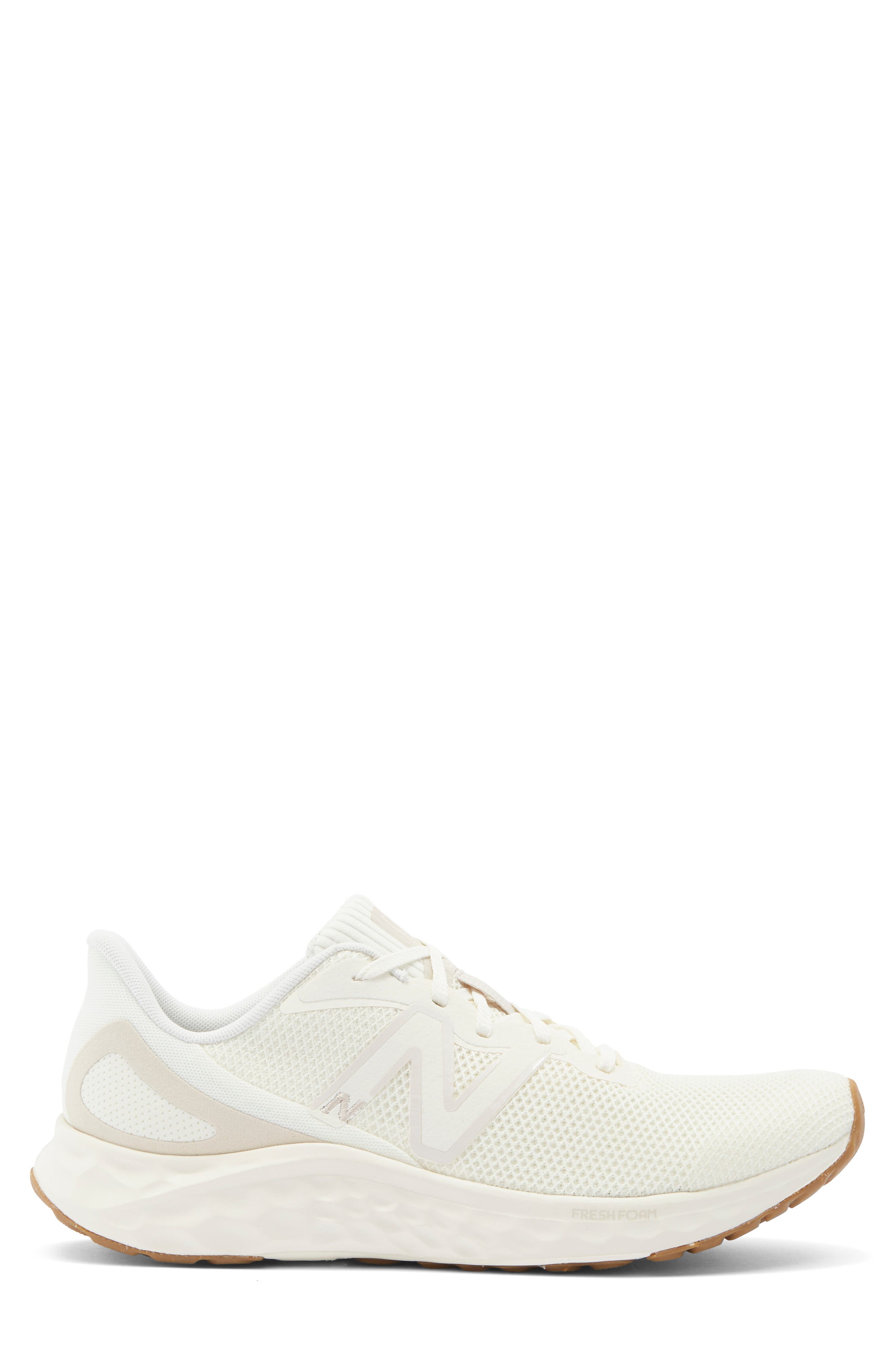 New Balance Fresh Foam Arishi v4 Running Shoe, Alternate, color, Angora/ Timberwolf