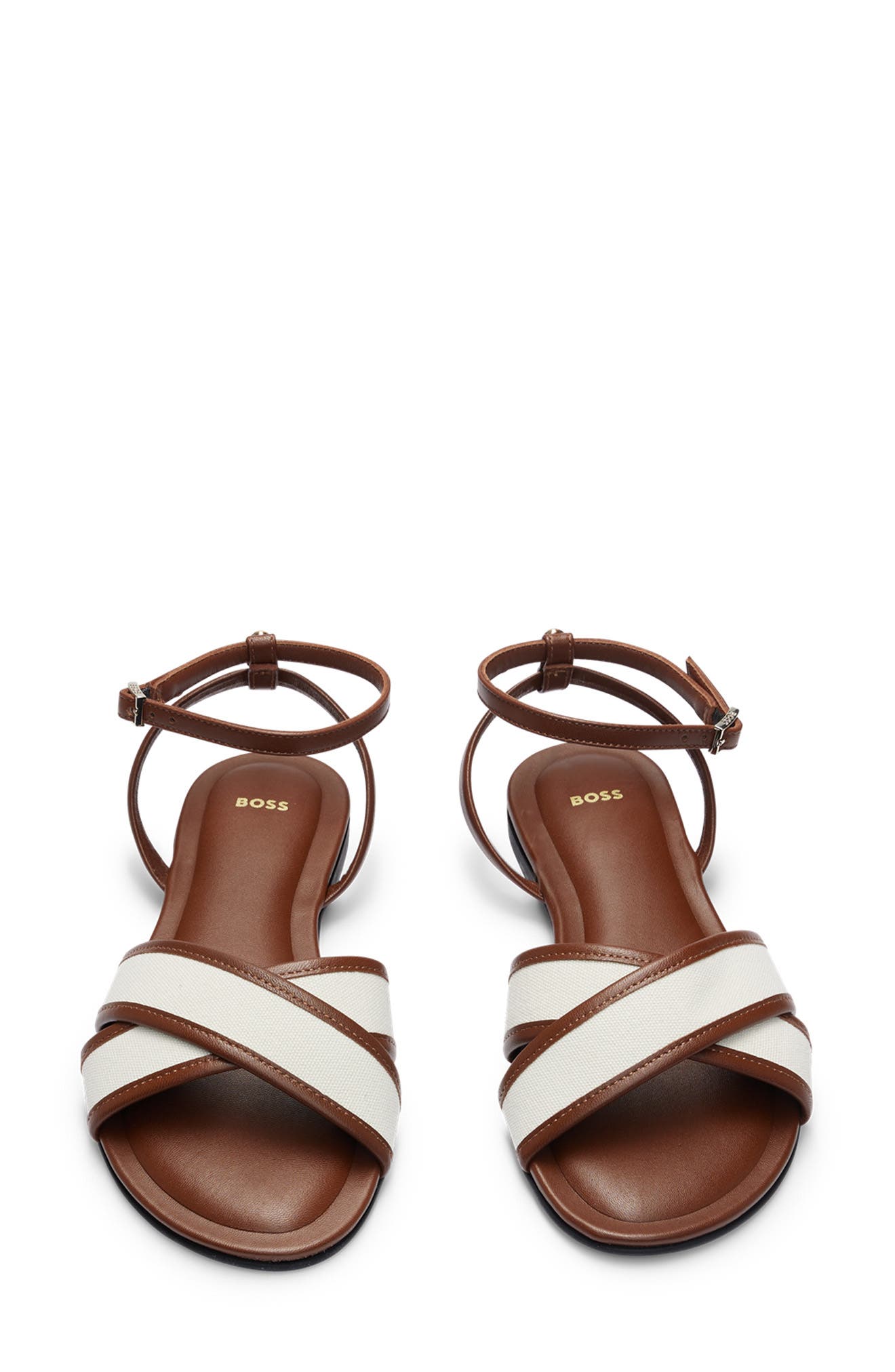 BOSS Millie Sandal, Alternate, color, Rust
