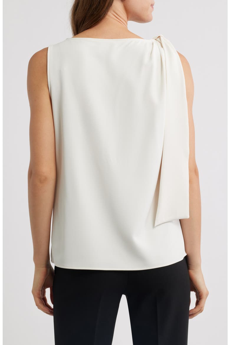 Tie Shoulder Sleeveless Top, Alternate, color, WHITE DOVE