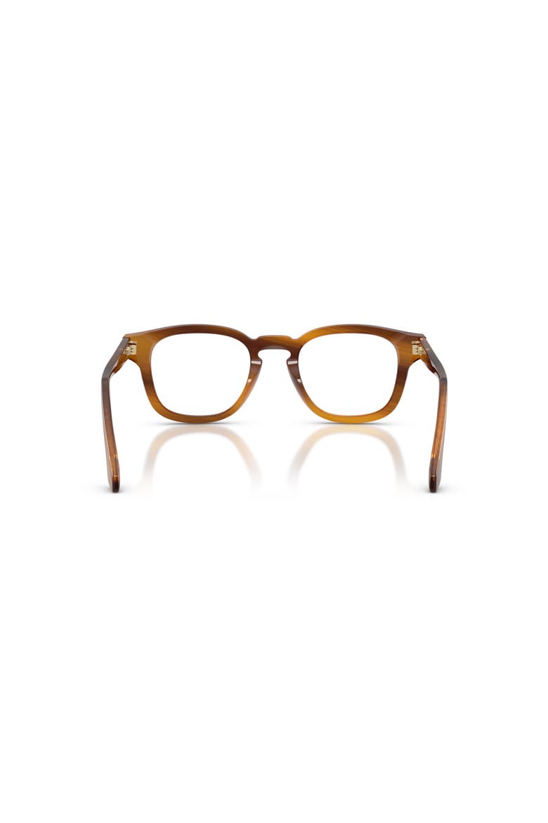 48mm Rectangle optical glasses, Alternate, color, Tortoise