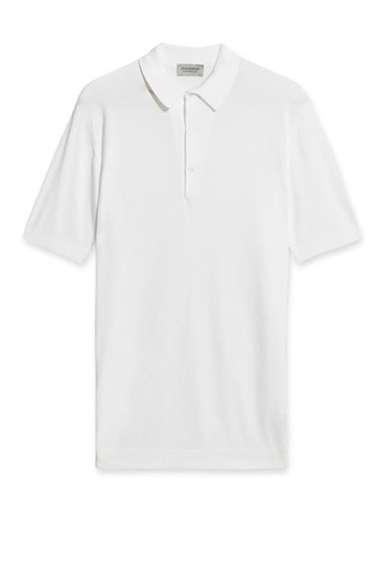 Polo Shirt, Main, color, White