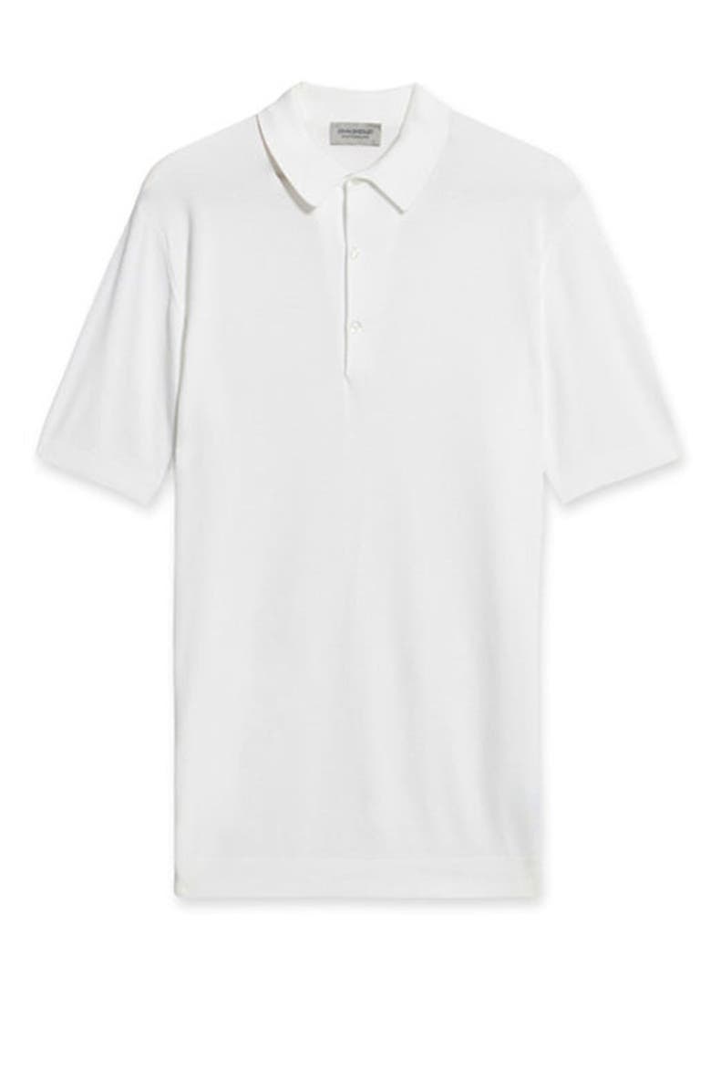Fortela Polo Shirt, Main, color, White