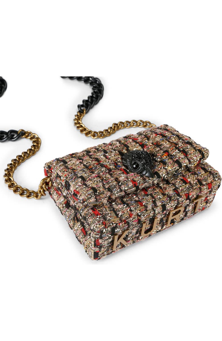 Kurt Geiger London Nano Kensington Boucle Crossbody Bag, Alternate, color, Open Yellow